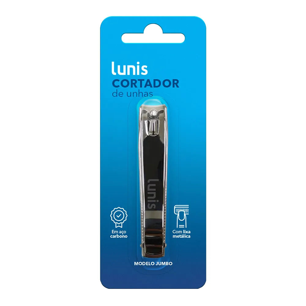 Cortador De Unhas Lunis Aço Carbono Grande