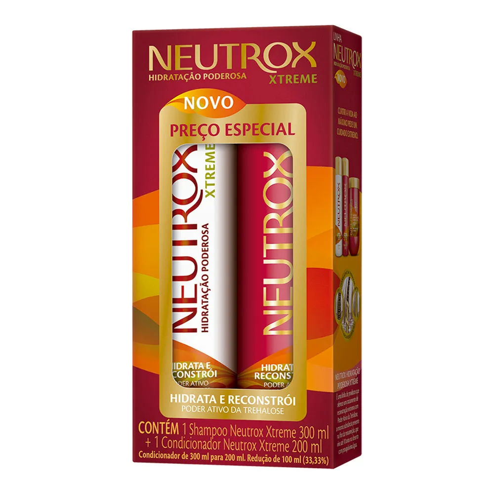 Shampoo+condicionador Neutrox 300+200ml Xtreme Especial
