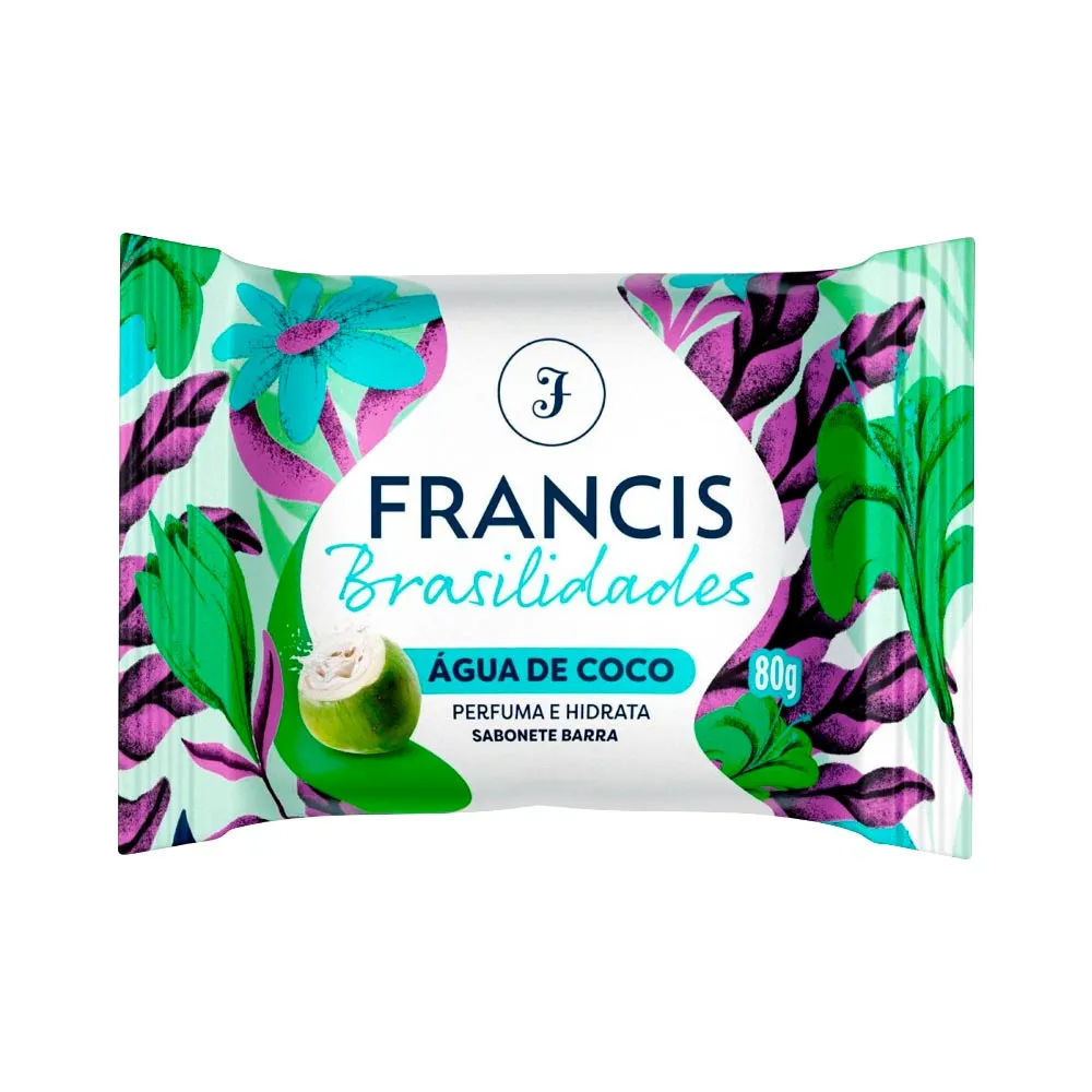 Sabonete Francis Brasilidades Água de Coco 80g