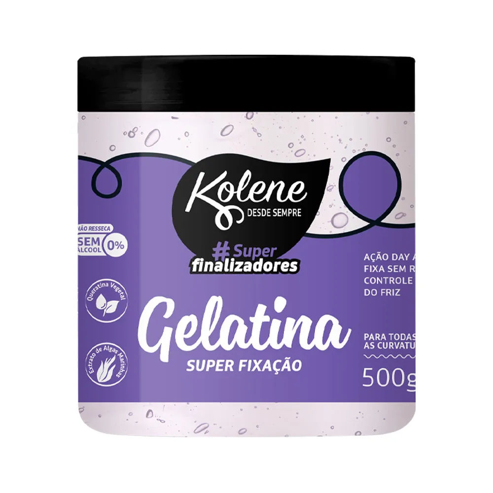 Modelador Kolene Roxo Gelatina 500g
