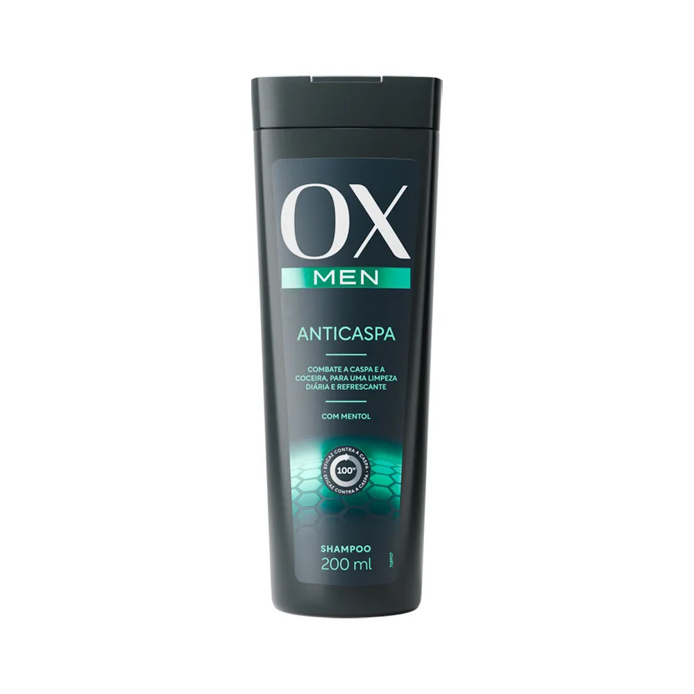 Shampoo Ox Men 200ml Anticaspa