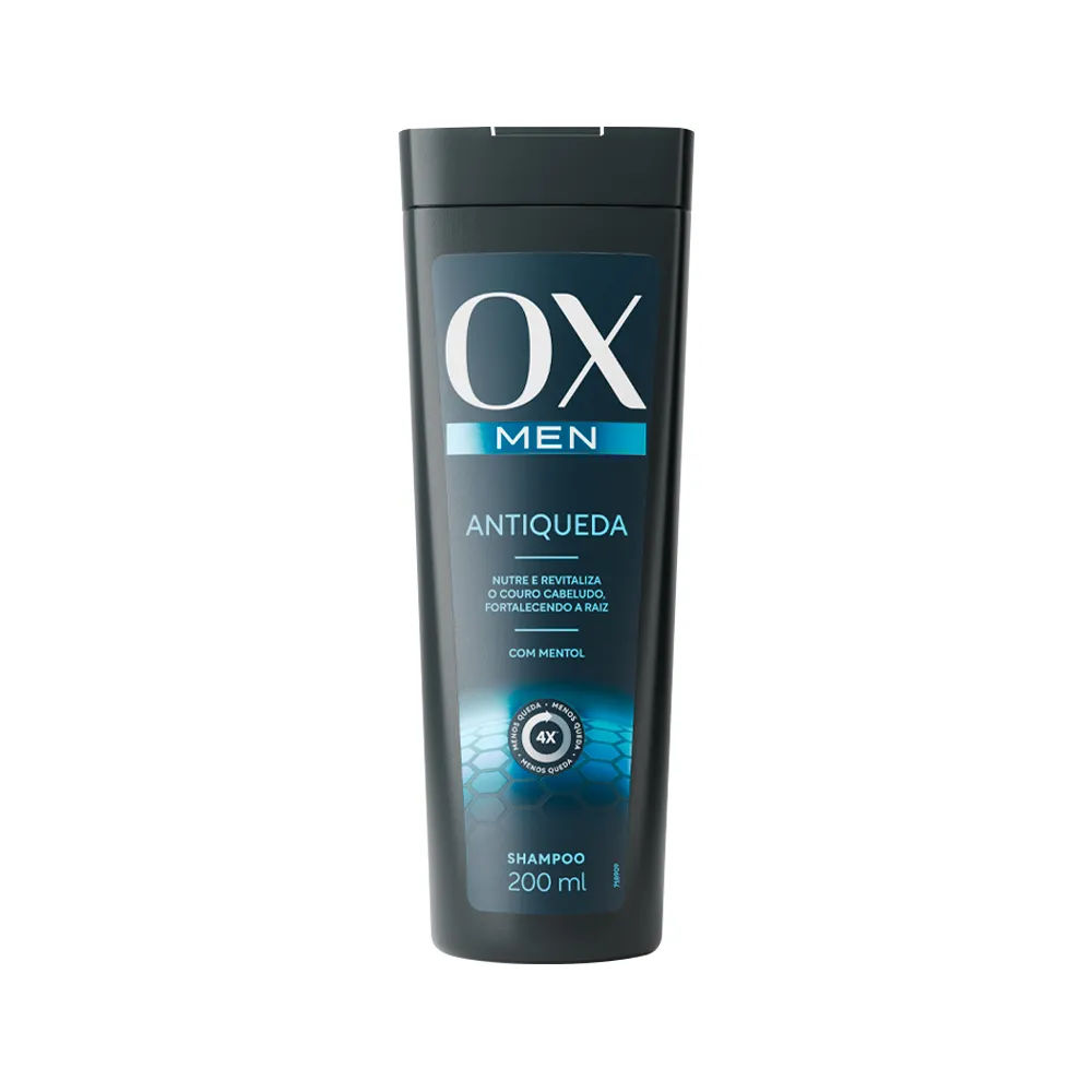 Shampoo Ox Men 200ml Antiqueda