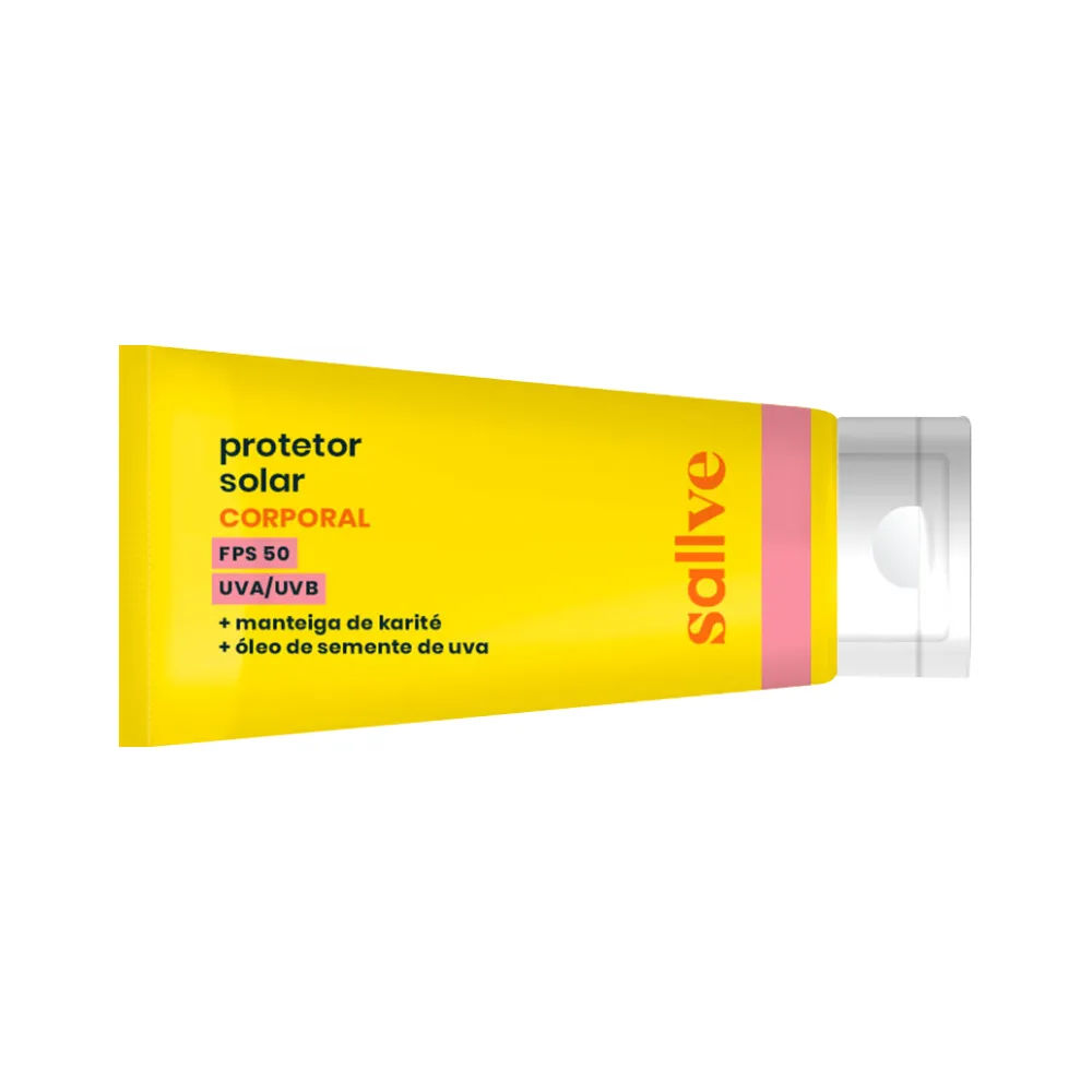 Protetor Solar Sallve 150gr Fps50 Corporal