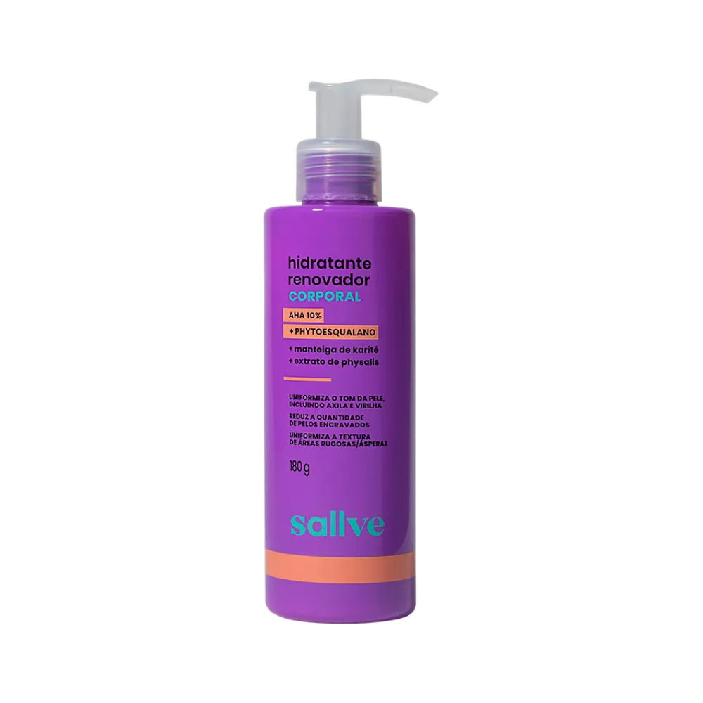 Hidratante Sallve 180gr Renovador Corporal