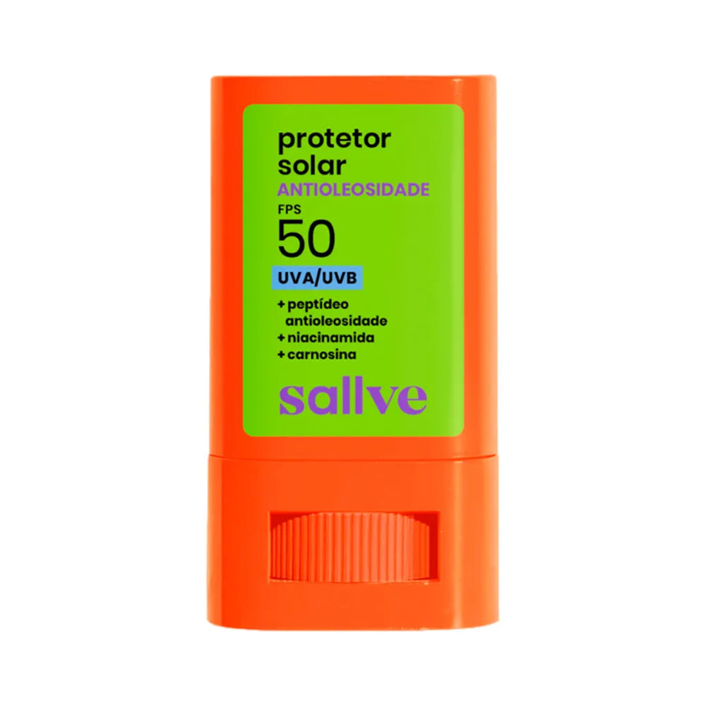 Protetor Solar Em Bastao Sallve Fps50 15gr