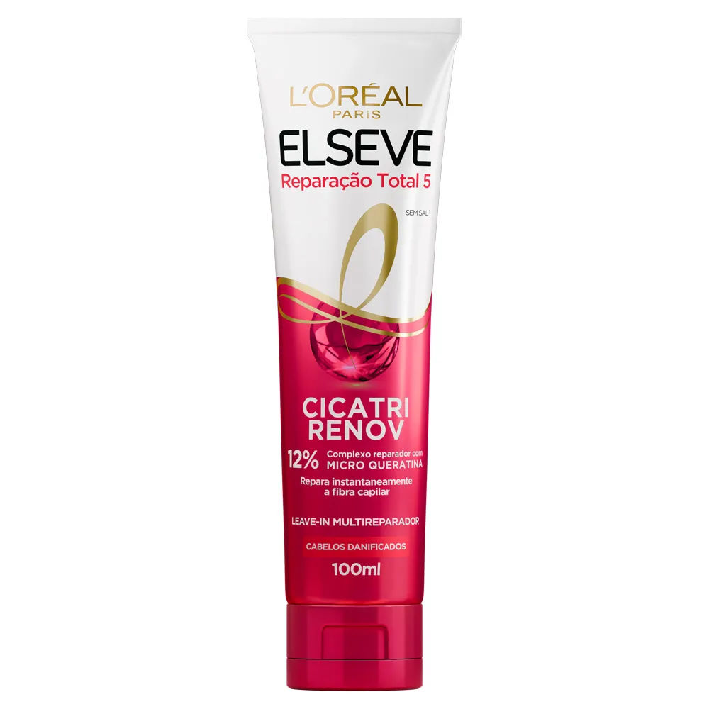 Leave-In Elseve Cicatri Renov Reparação Total 5 100ml