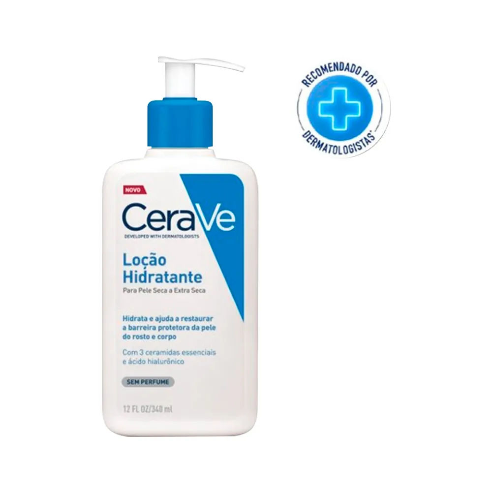 Loção Hidratante Corporal CeraVe Pele Seca a Extra Seca 340ml