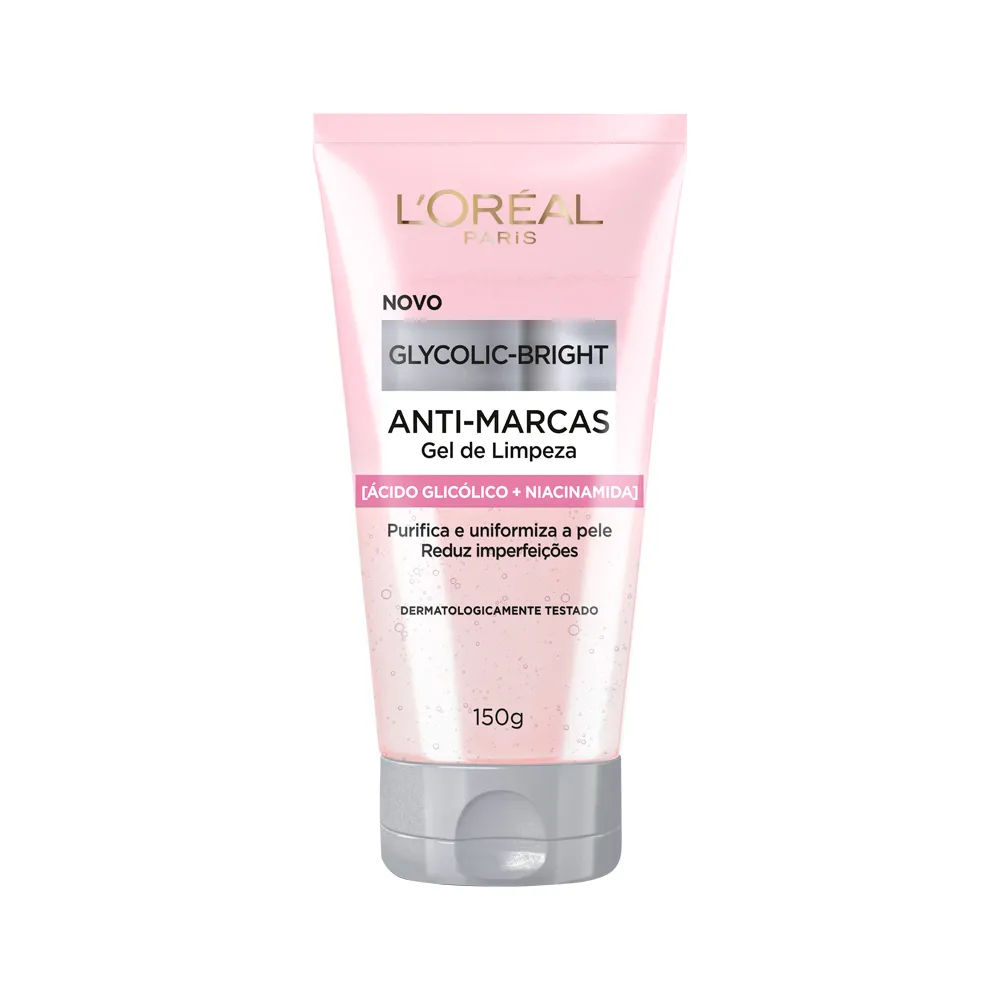 Gel de Limpeza Facial LOréal Glycolic-Bright 150g