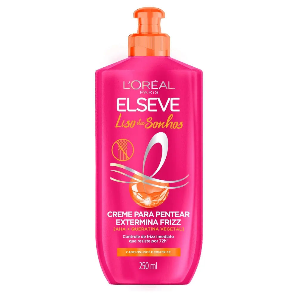 Creme para Pentear Elseve 250ml Lisos dos Sonhos