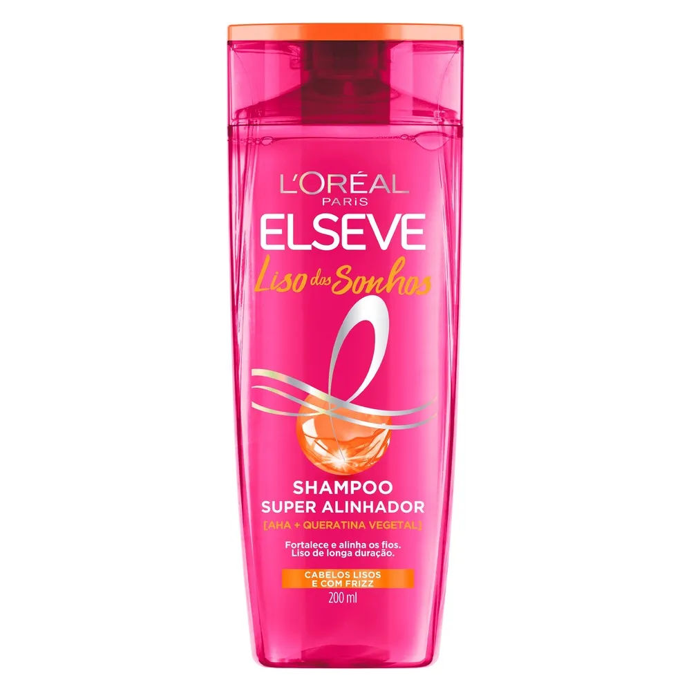 Shampoo Elseve 200ml Lisos dos Sonhos