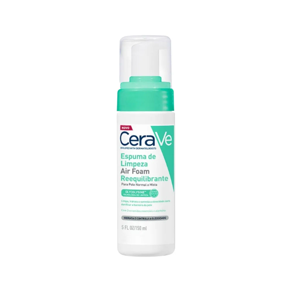 Espuma de Limpeza Ain Form Reequilibrante Cerave Frasco 150ml