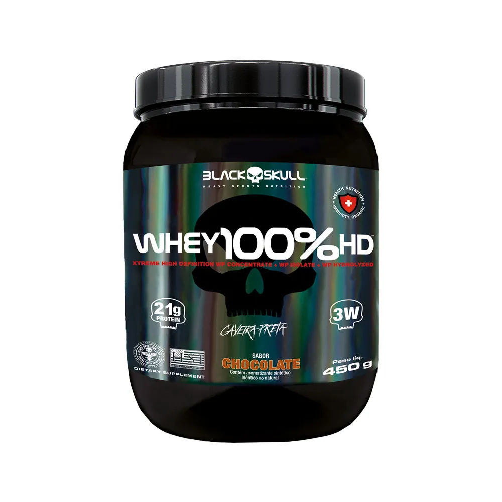 Black Whey 100% Hd 450gr Chocolate