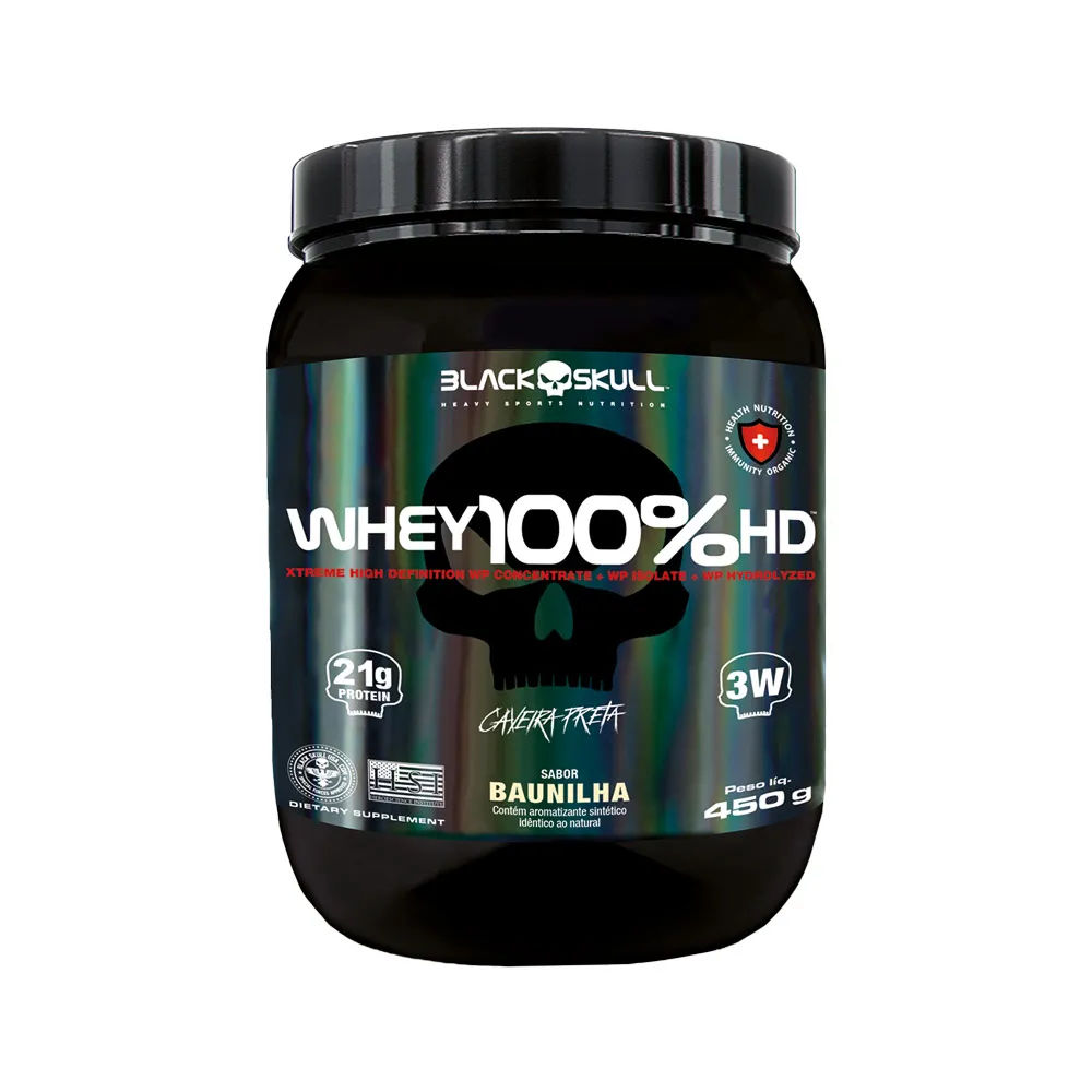 Black Whey 100% Hd 450gr Baunilha