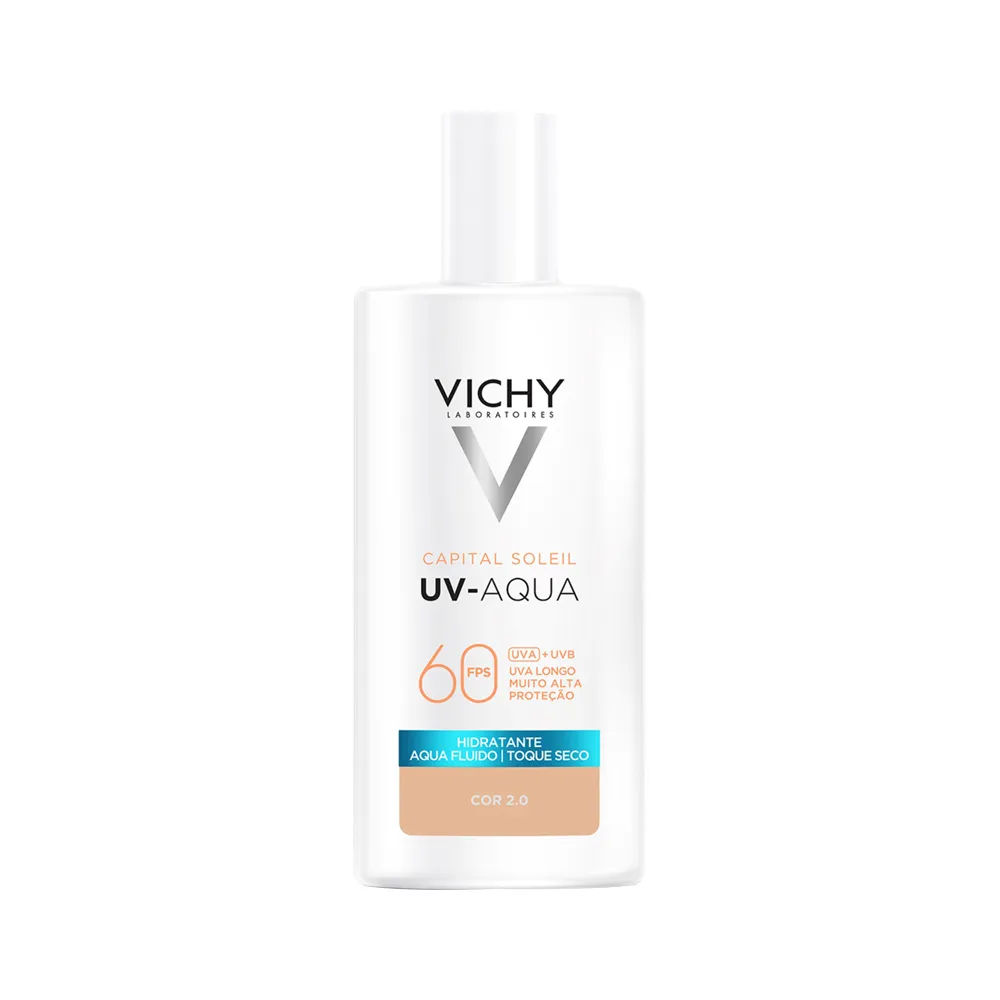 Protetor Solar Facial Vichy Capital Soleil UV Aqua FPS60 Tom 2 40ml