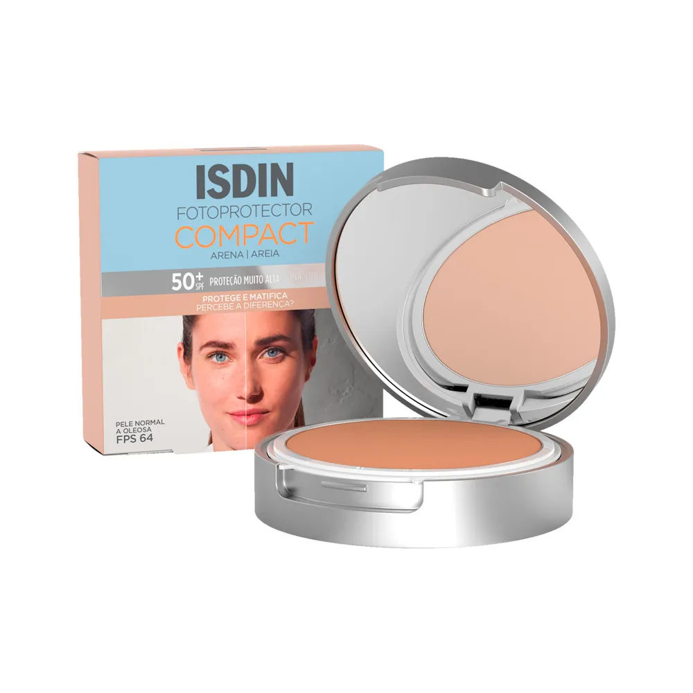 Isdin Po Compact Protetor Solar 10gr Fps50+ Areia