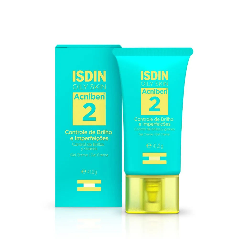 Isdin Acniben 2 Controle De Brilho 41,2gr Gel Creme