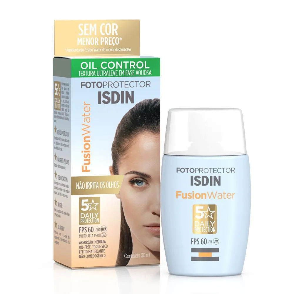 Protetor Solar Facial Isdin Solução FPS 60 30ml