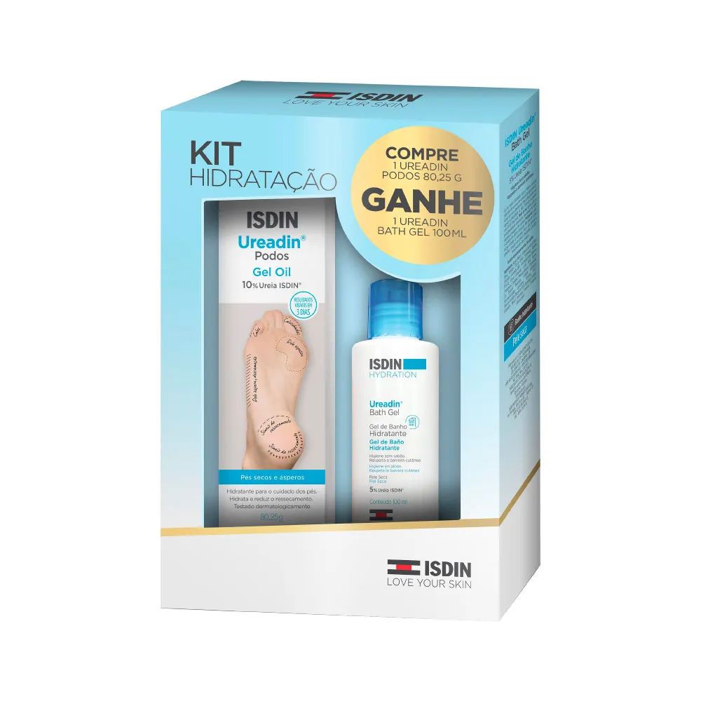 Ureadin Podos Hidratante Para Pes 75ml+100ml Bath Gel Especial
