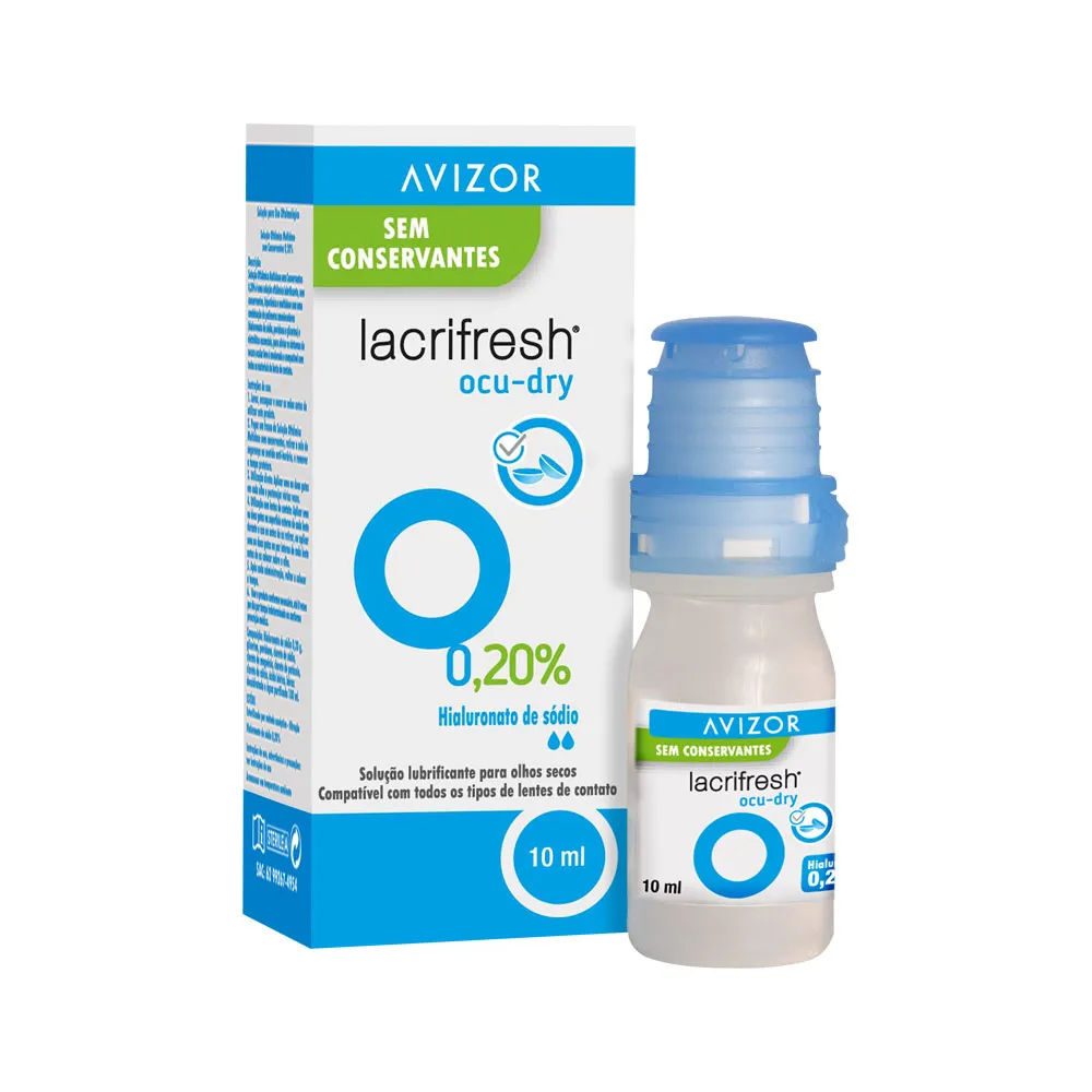 Lacrifresh Ocu Dry 0,20% 10ml Avizor