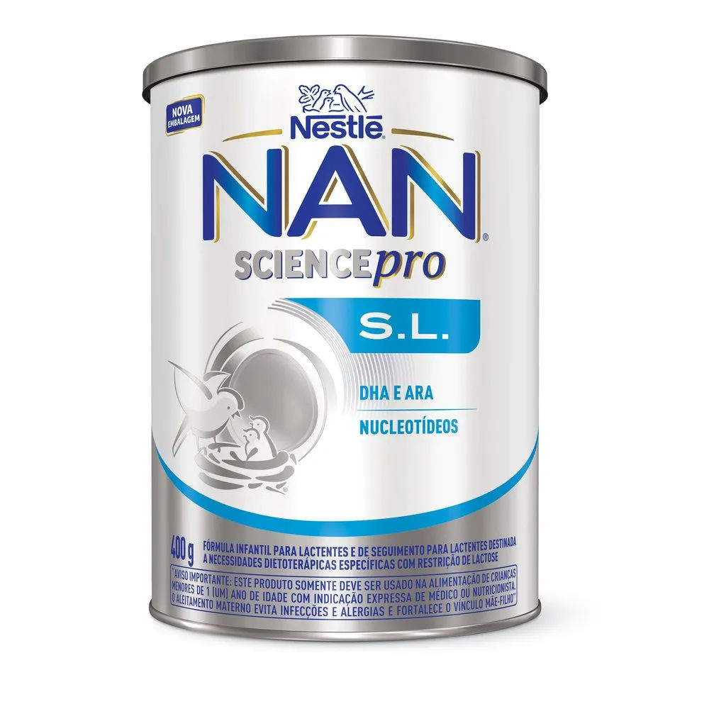 Fórmula Infantil NAN Science Pro Sem Lactose Nestlé 400g