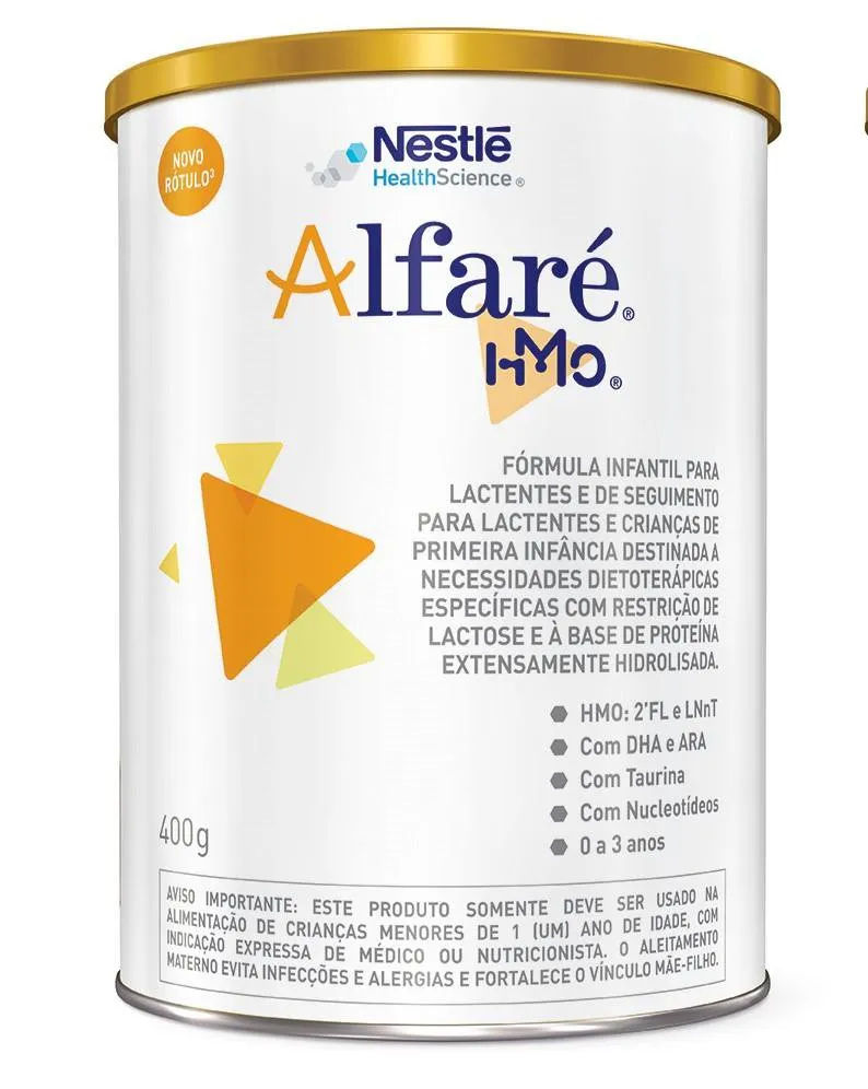 Fórmula Infantil Alfaré Hmo Sem Lactose 400g