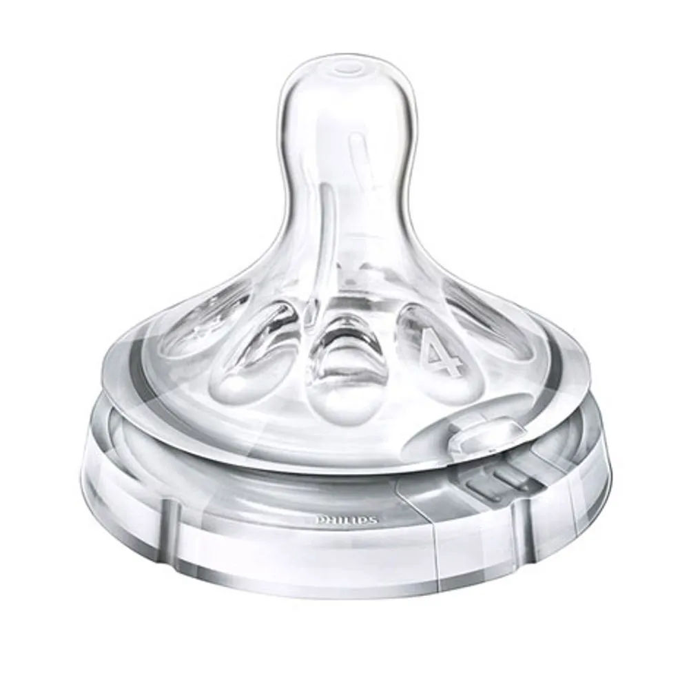 Bico Para Mamadeira Avent Petala Com 2 N4