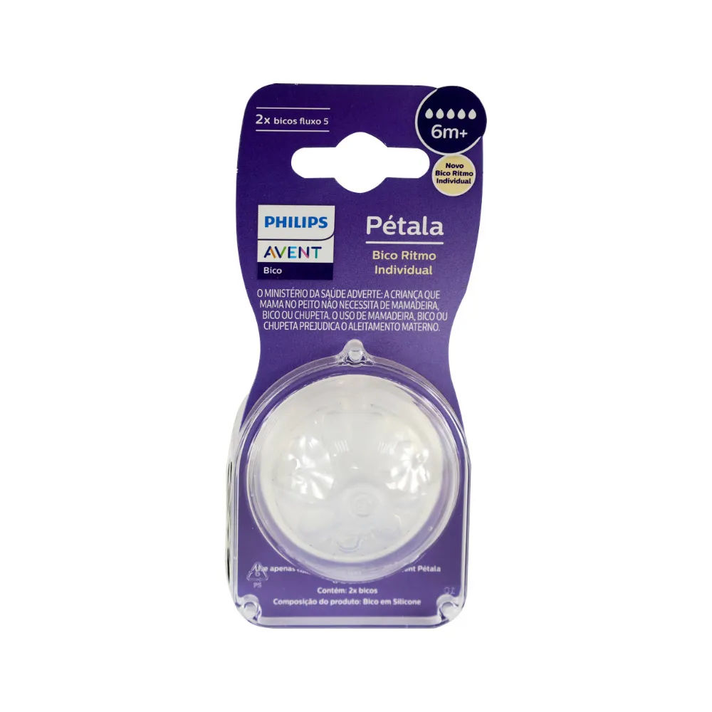 Bico Avent SCY965/02 6M+ 2 Unidades Pétala