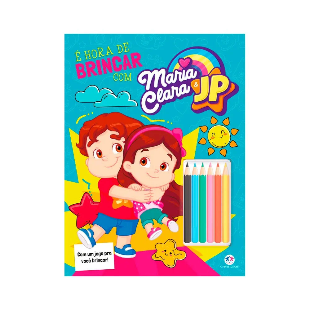 Livro Maria Clara E Jp Com 1 E Hora De Brincar