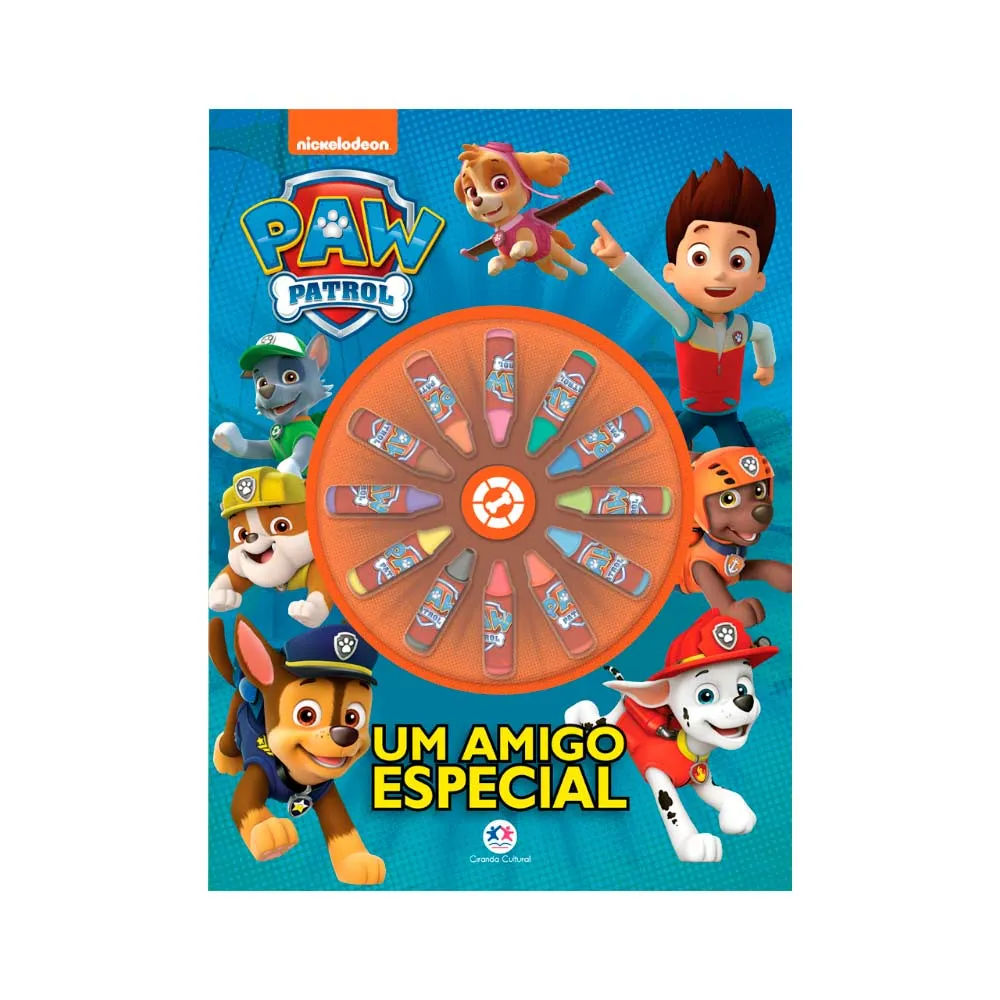Livro Patrulha Canina Com 1 Amigo Especial