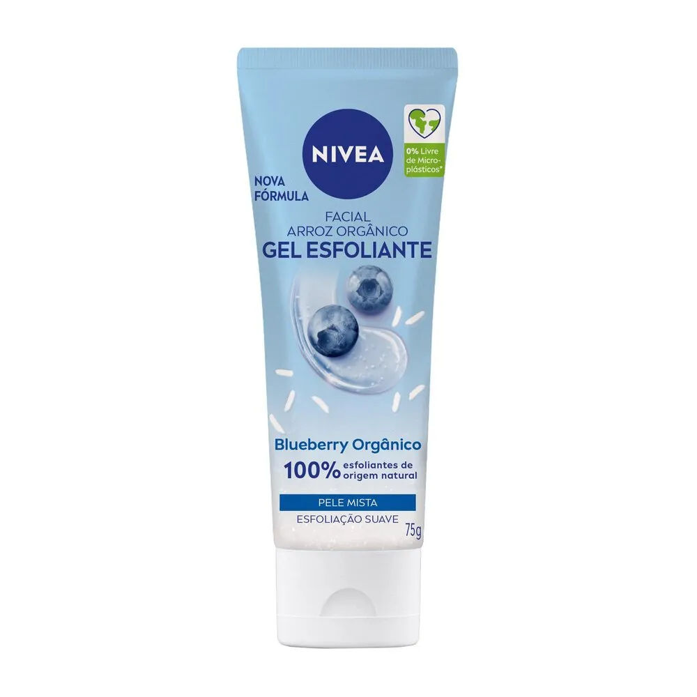 Gel Esfoliante Facial Nivea Refrescante 75g