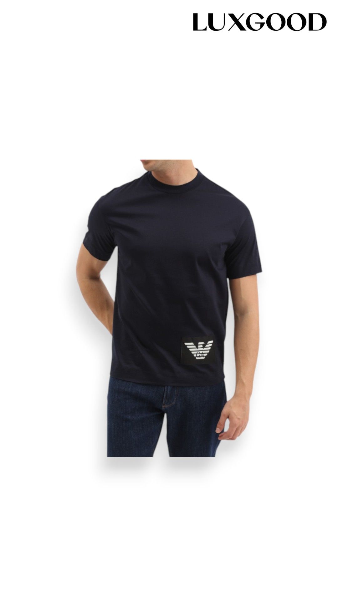 ARMANI - T-Shirt - Navy