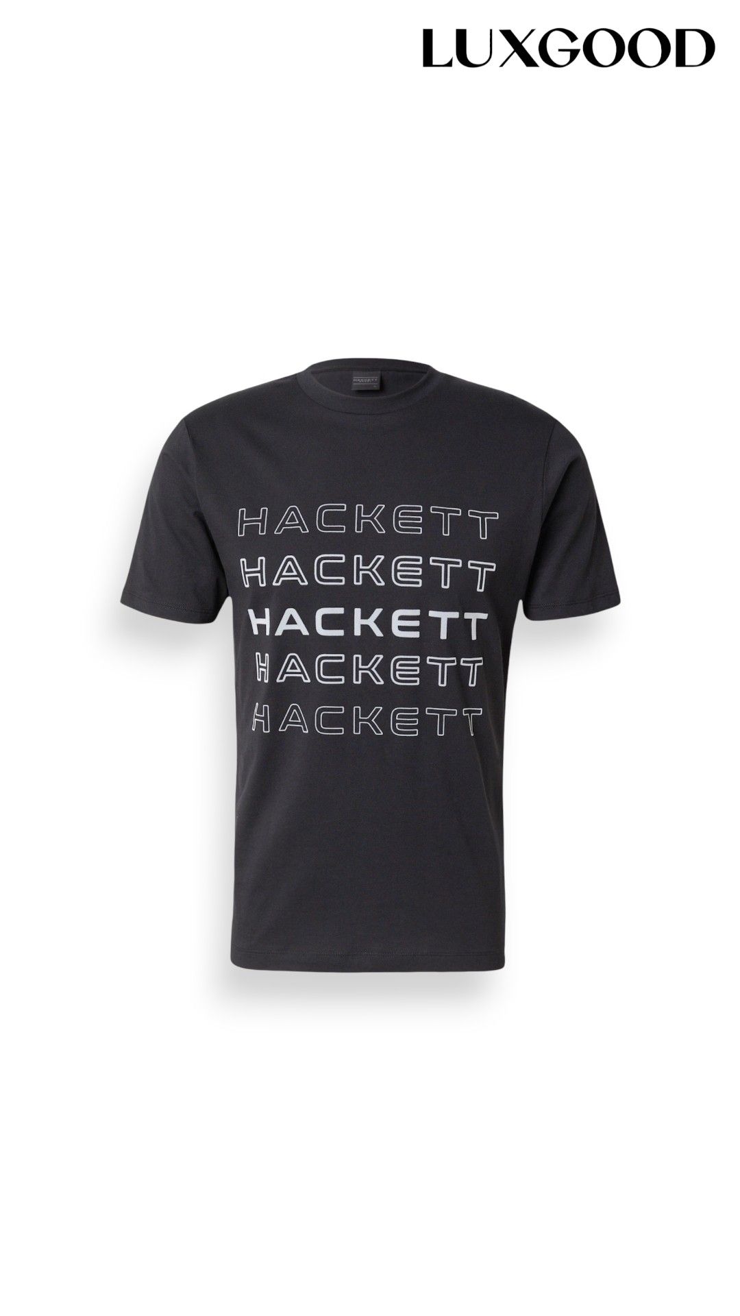 HACKETT - T-Shirt - Black