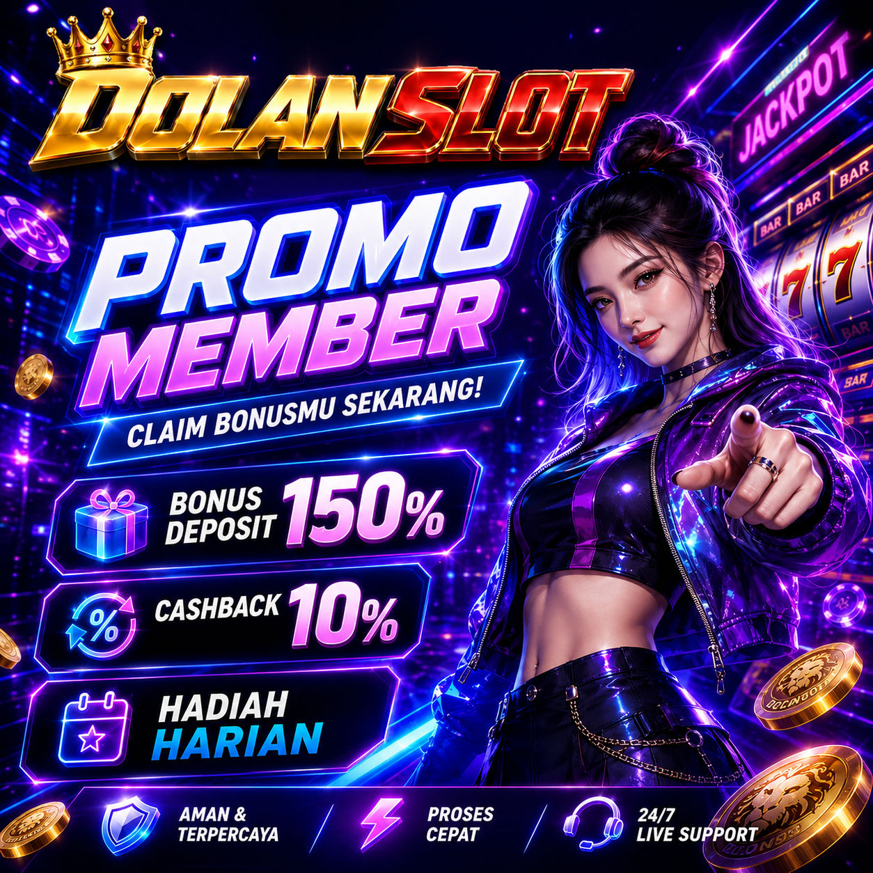 DOLANSLOT - Ruang Hiburan Online Berkelas Dengan Rate Terbaik 