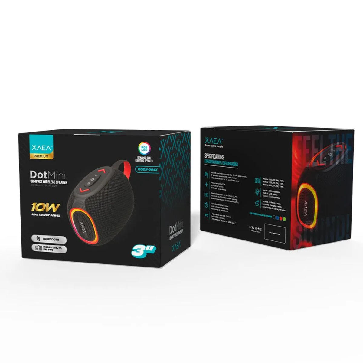Parlante 3” Dot Mini – MODX-004X – Xaea – Azul