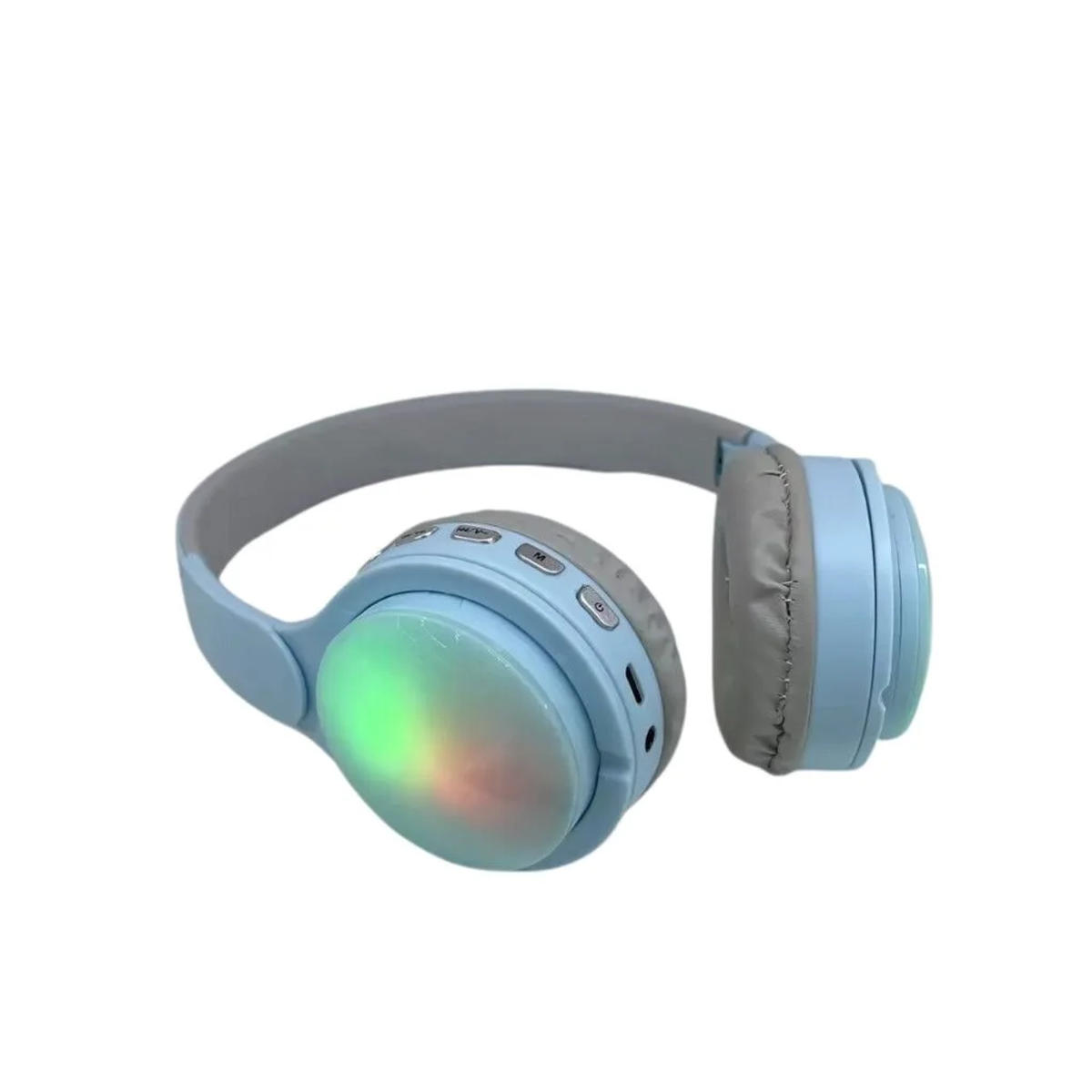 Auriculares Kids Luz Colores MODV-0039 – Varios – Celeste