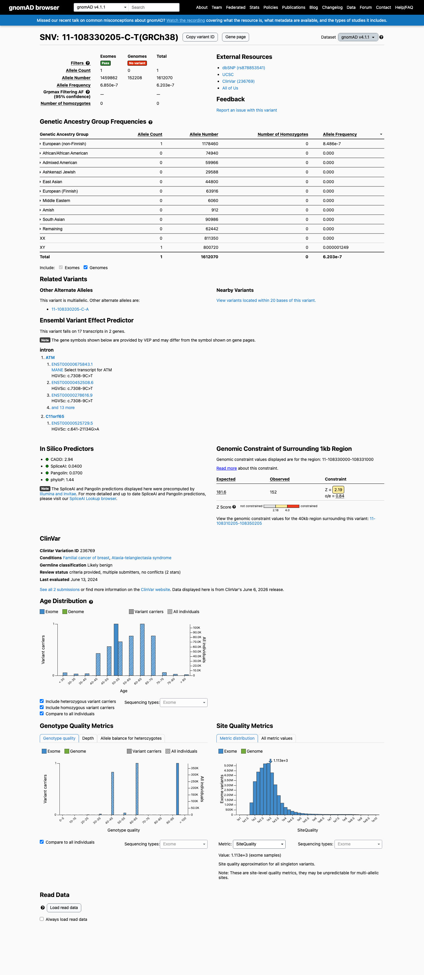 gnomAD v4.1 screenshot