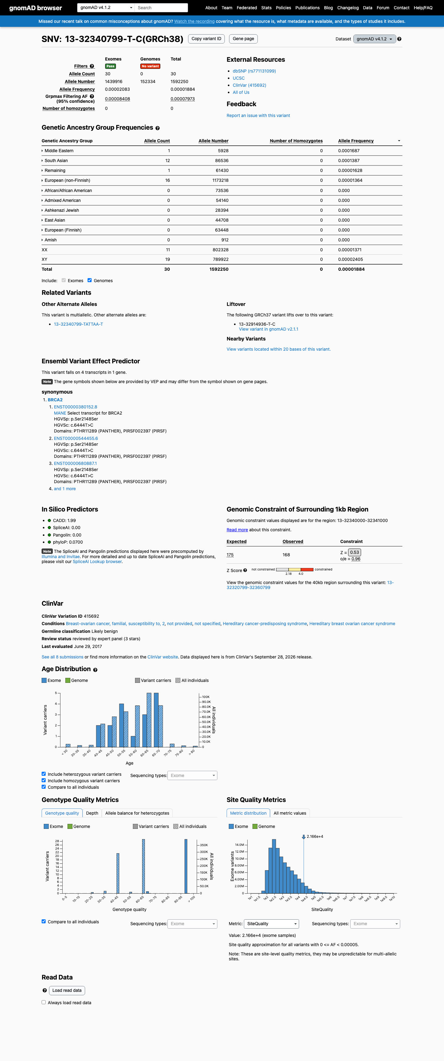 gnomAD v4.1 screenshot