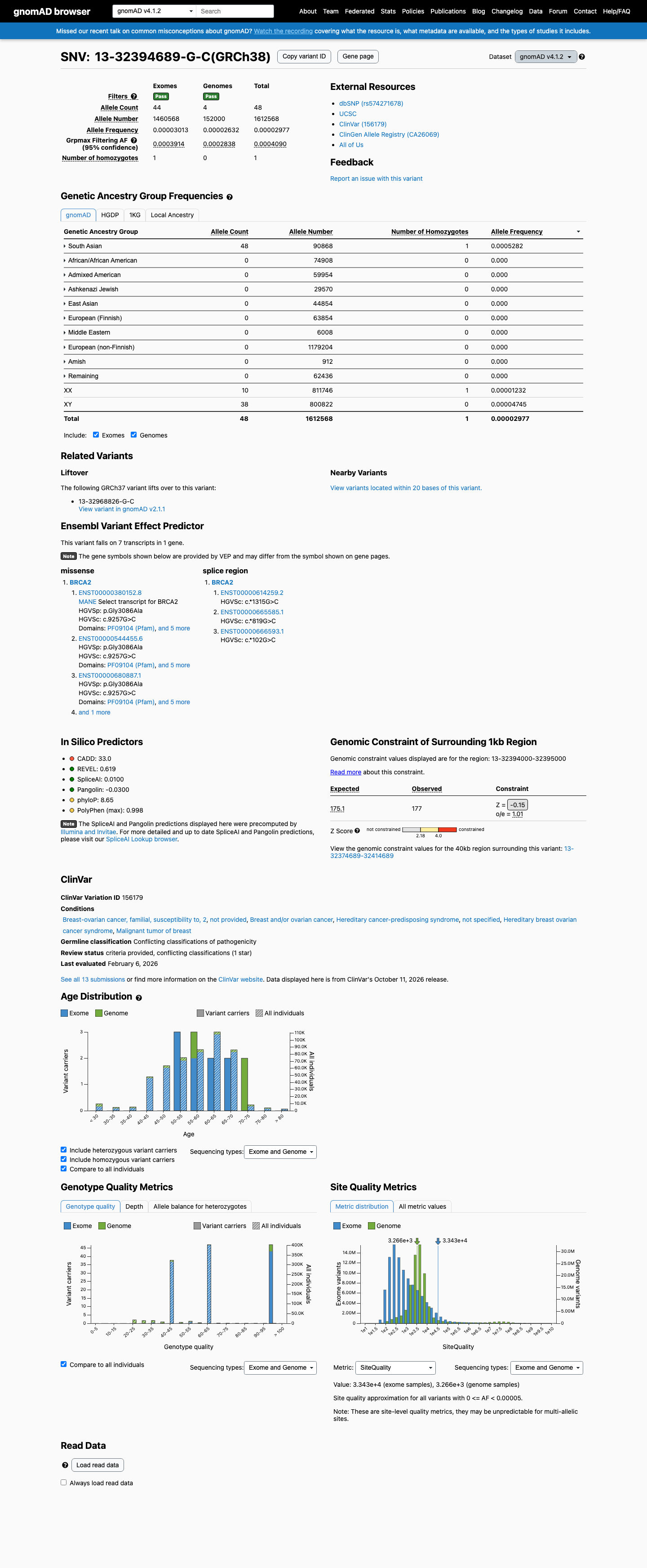 gnomAD v4.1 screenshot