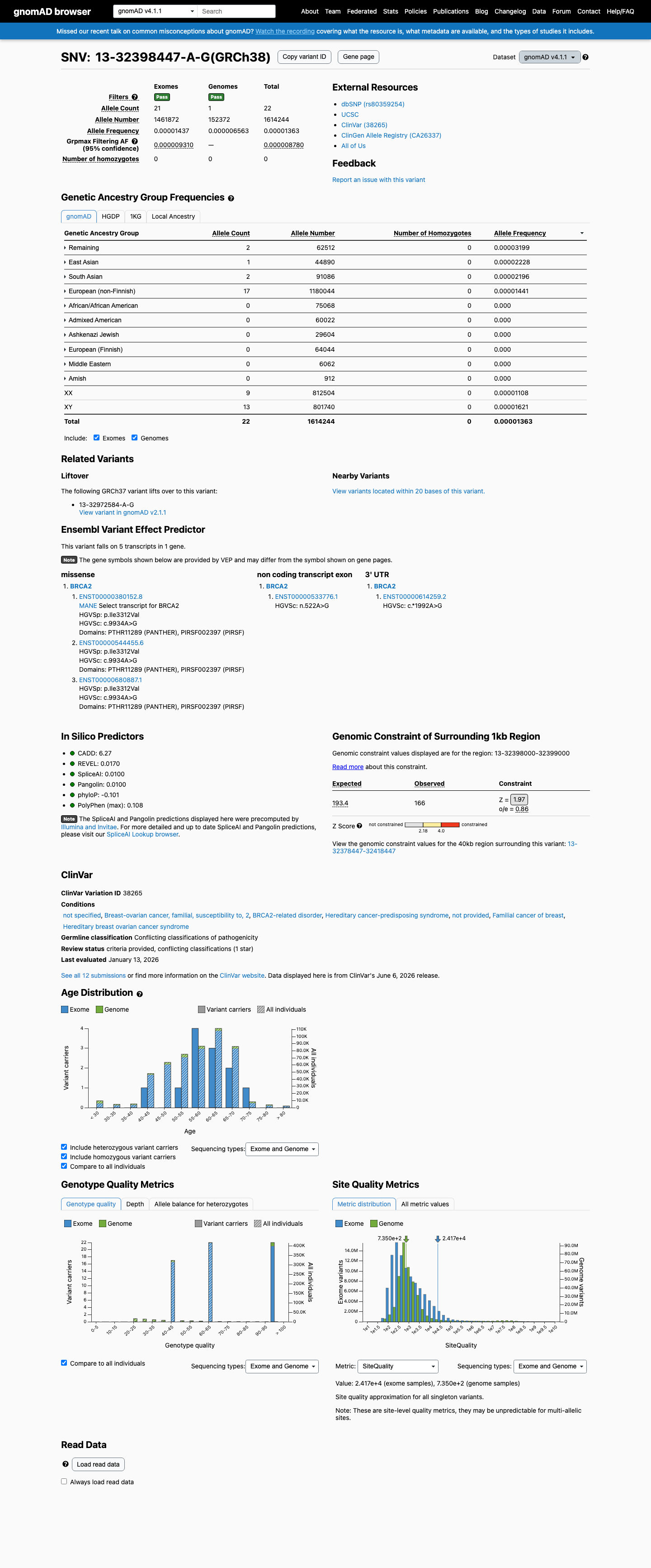 gnomAD v4.1 screenshot