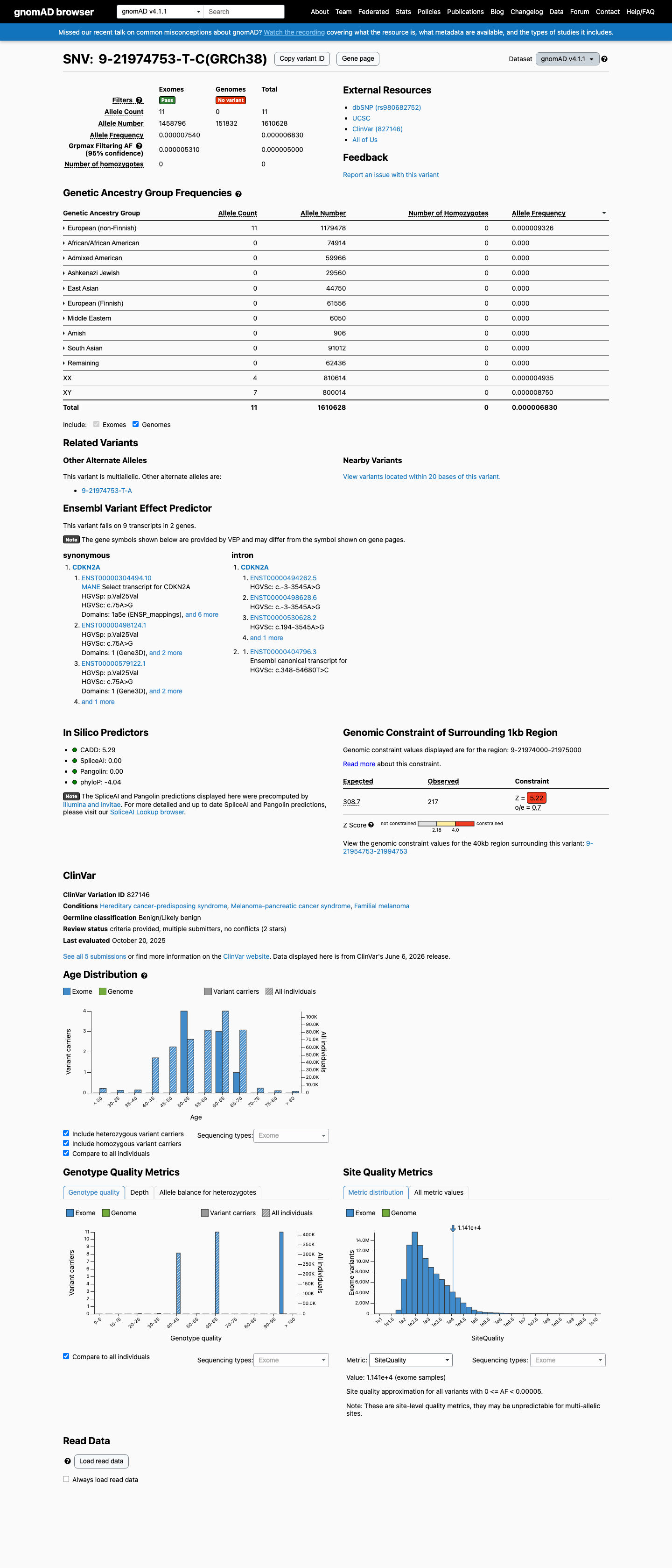 gnomAD v4.1 screenshot