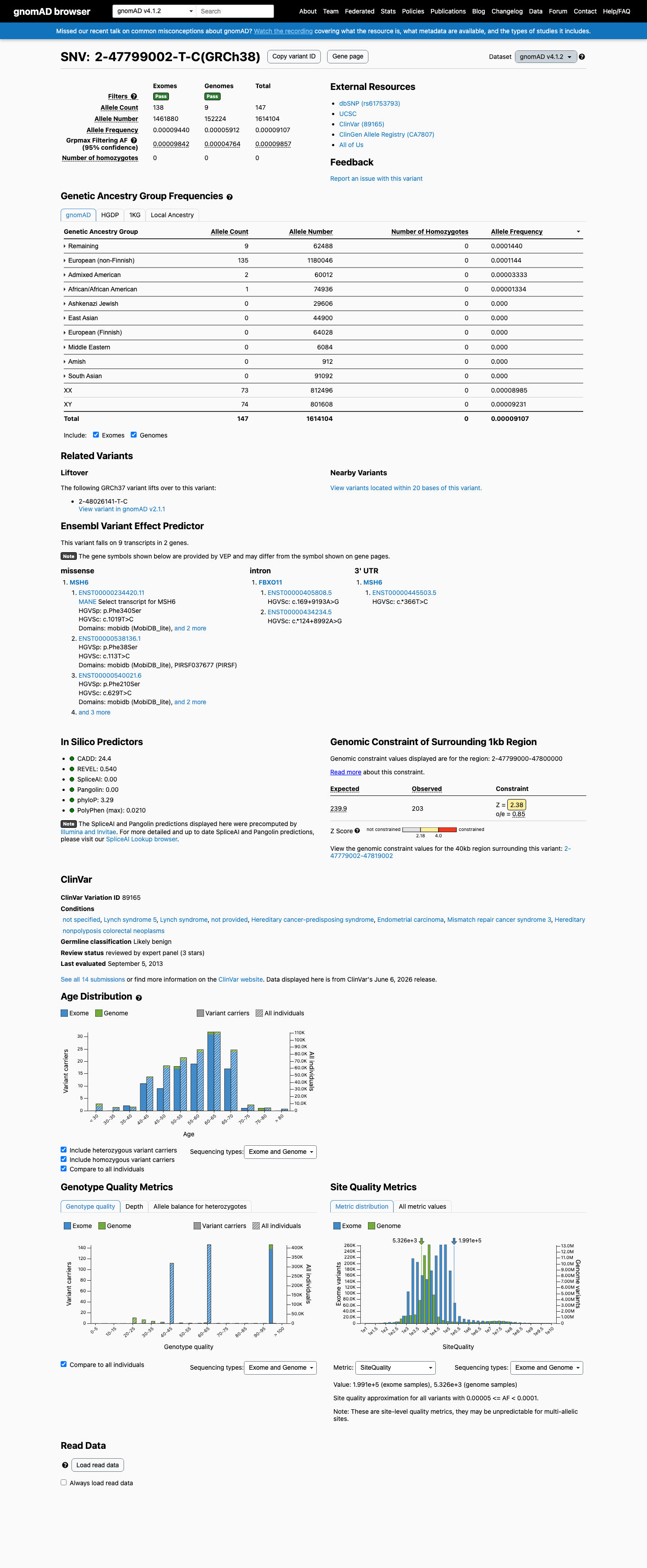 gnomAD v4.1 screenshot