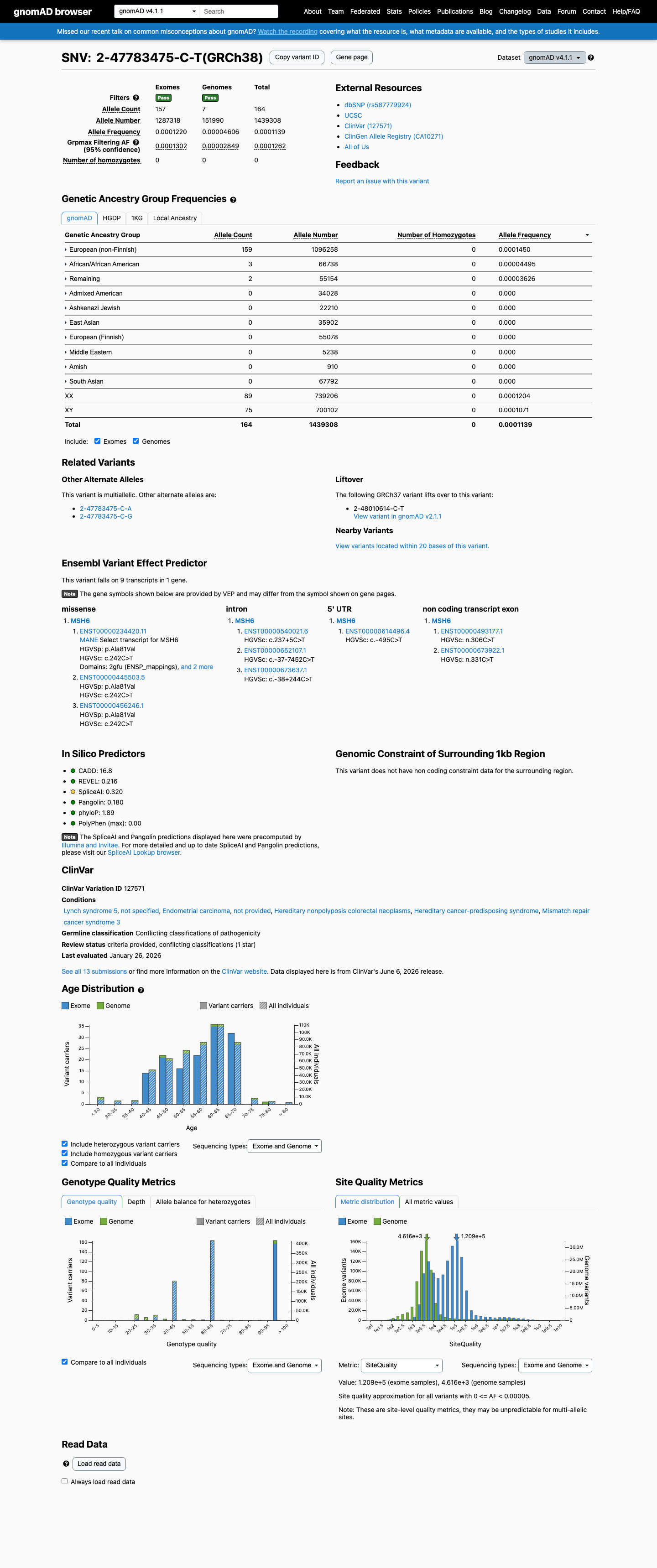gnomAD v4.1 screenshot
