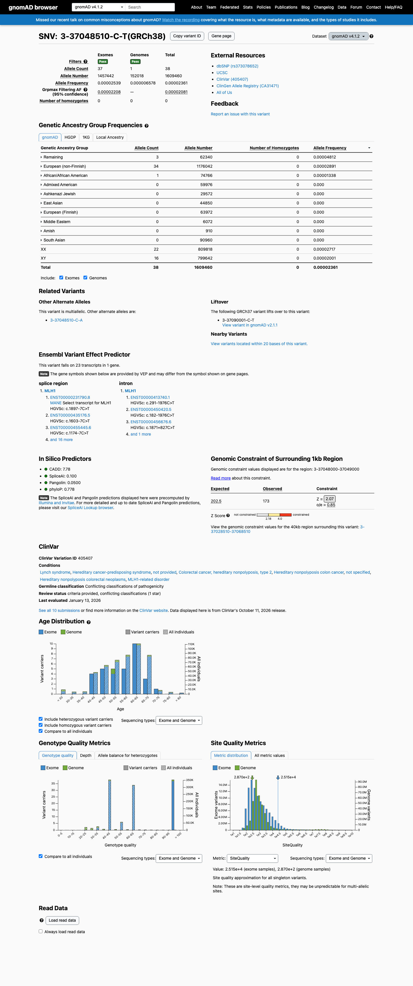 gnomAD v4.1 screenshot