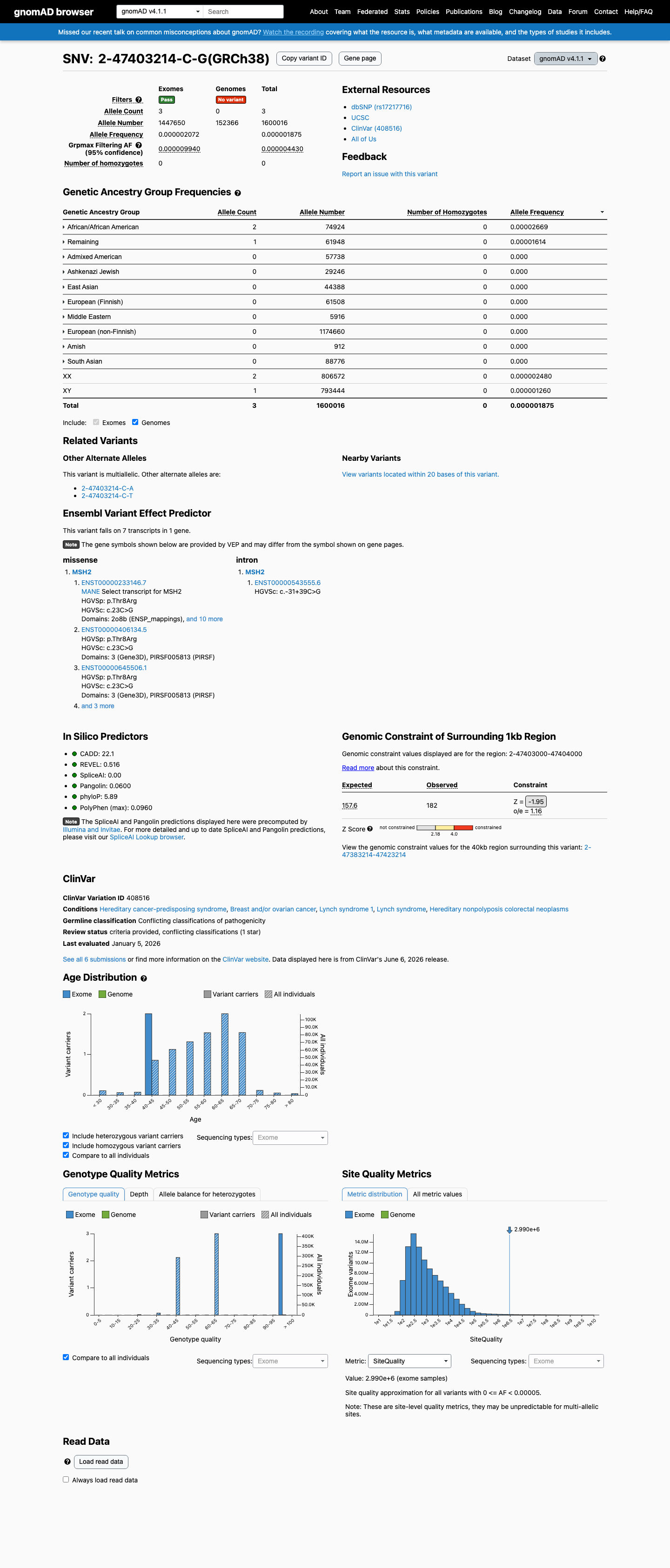 gnomAD v4.1 screenshot