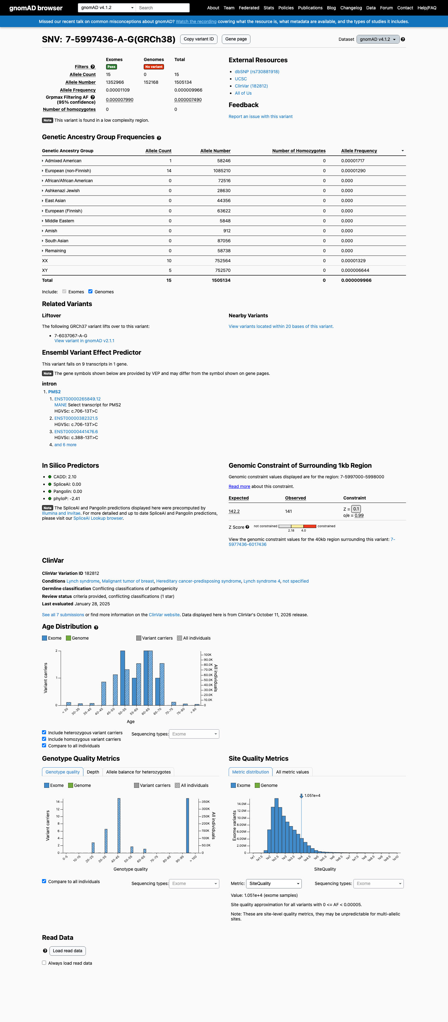 gnomAD v4.1 screenshot