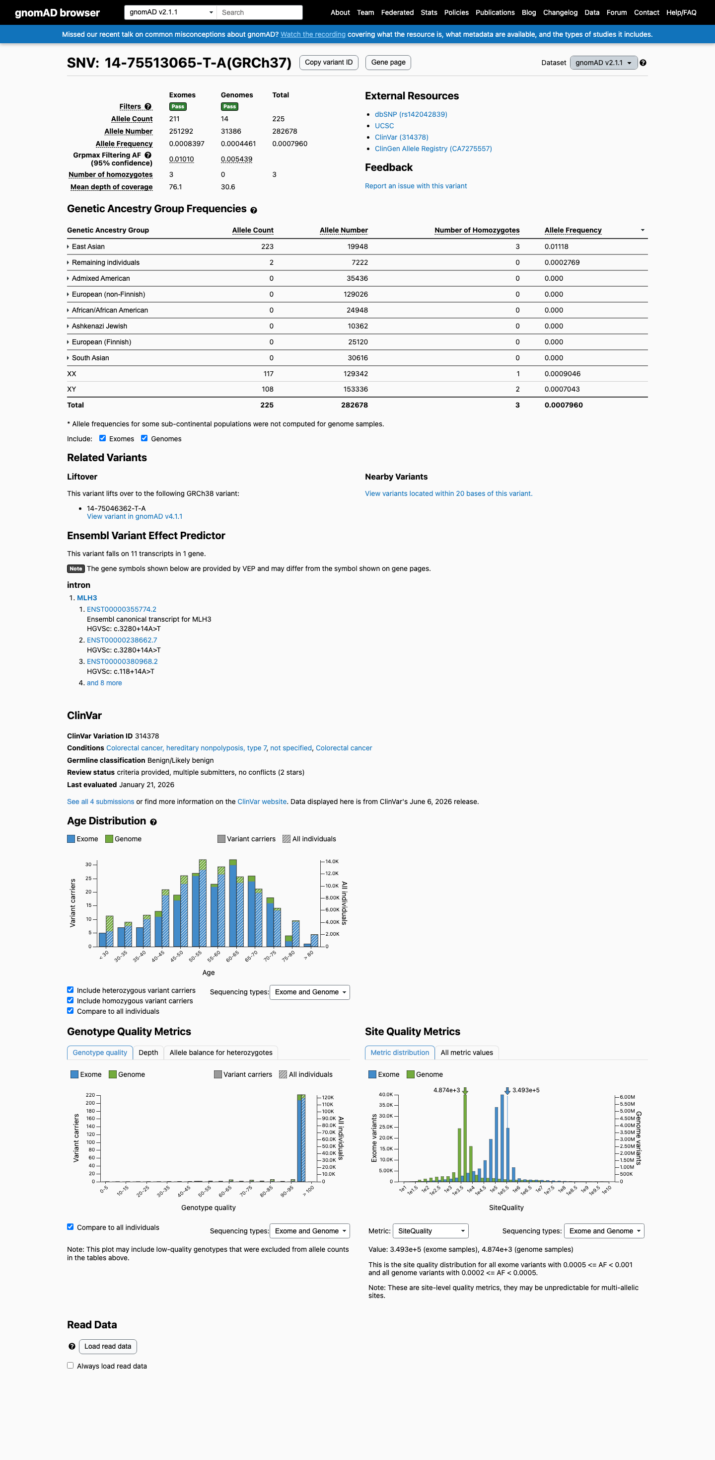 gnomAD v2.1 screenshot