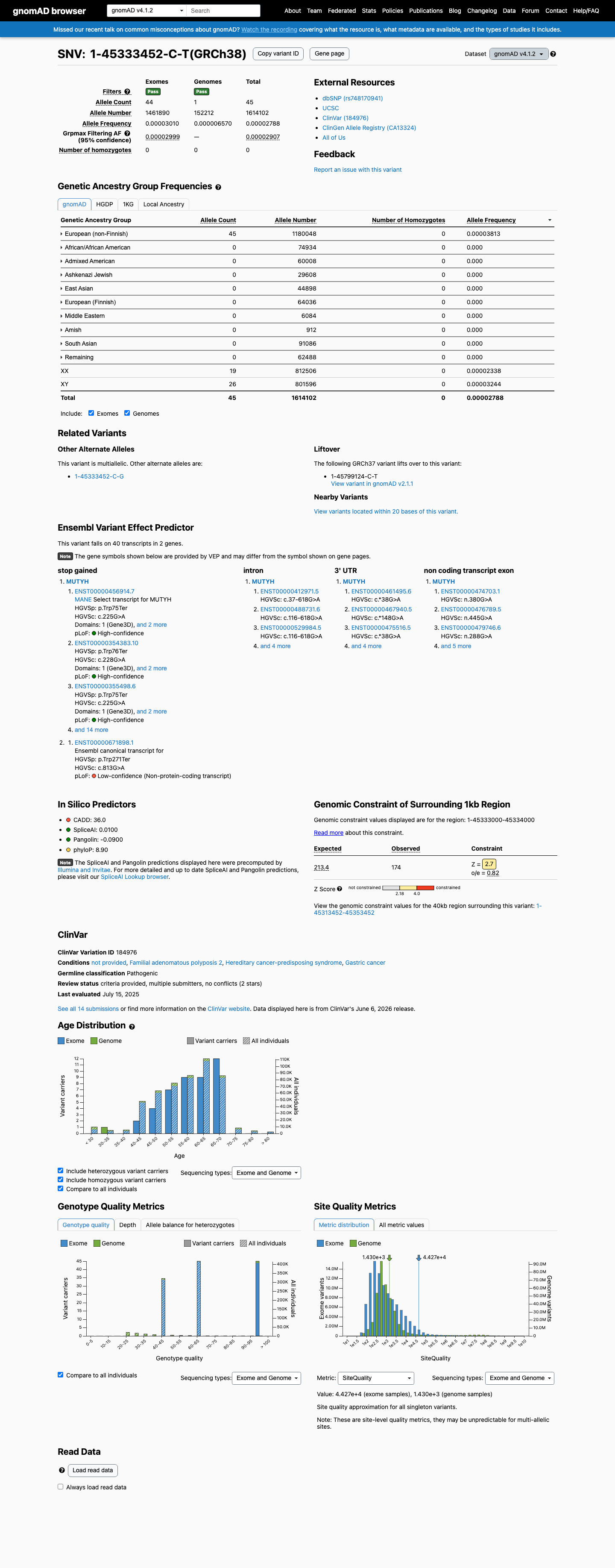 gnomAD v4.1 screenshot