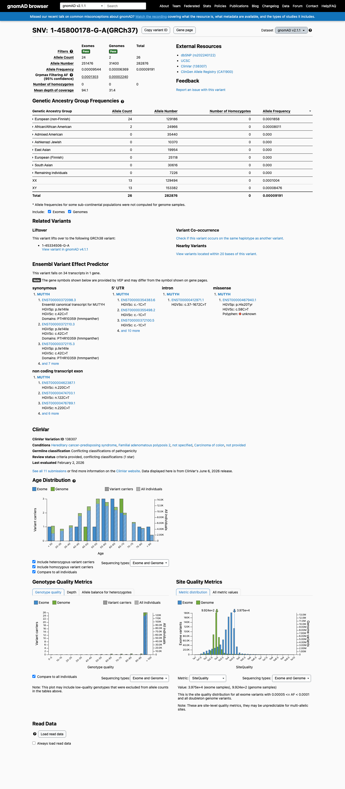 gnomAD v2.1 screenshot