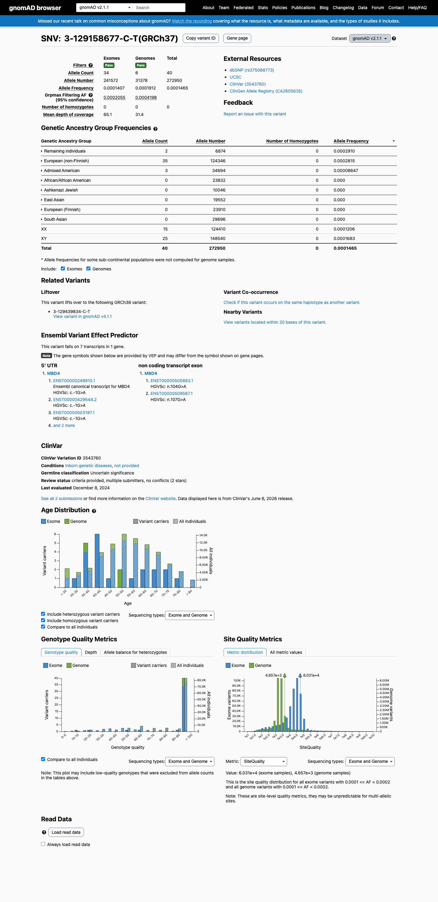 gnomAD v2.1 screenshot