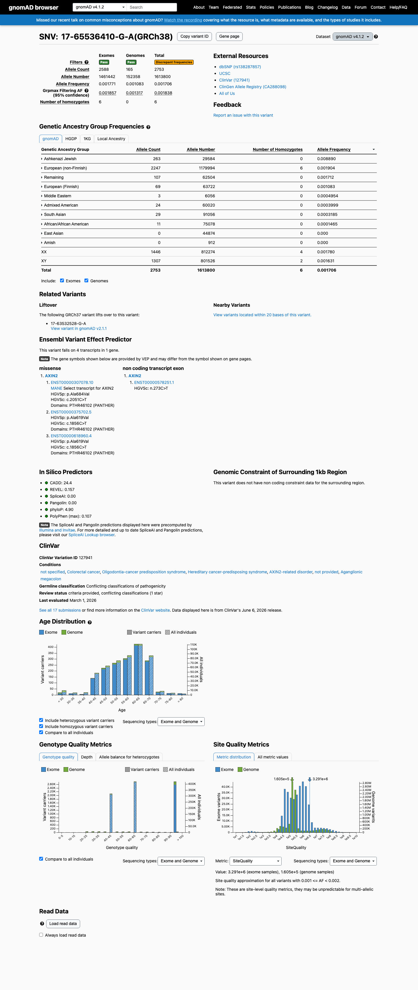 gnomAD v4.1 screenshot
